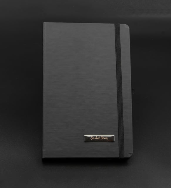 Babalar Günü Kişiye Özel Kutu İçerisinde Defter&Kalem&Çakmak&Kartvizitlik Siyah Hediye Seti 