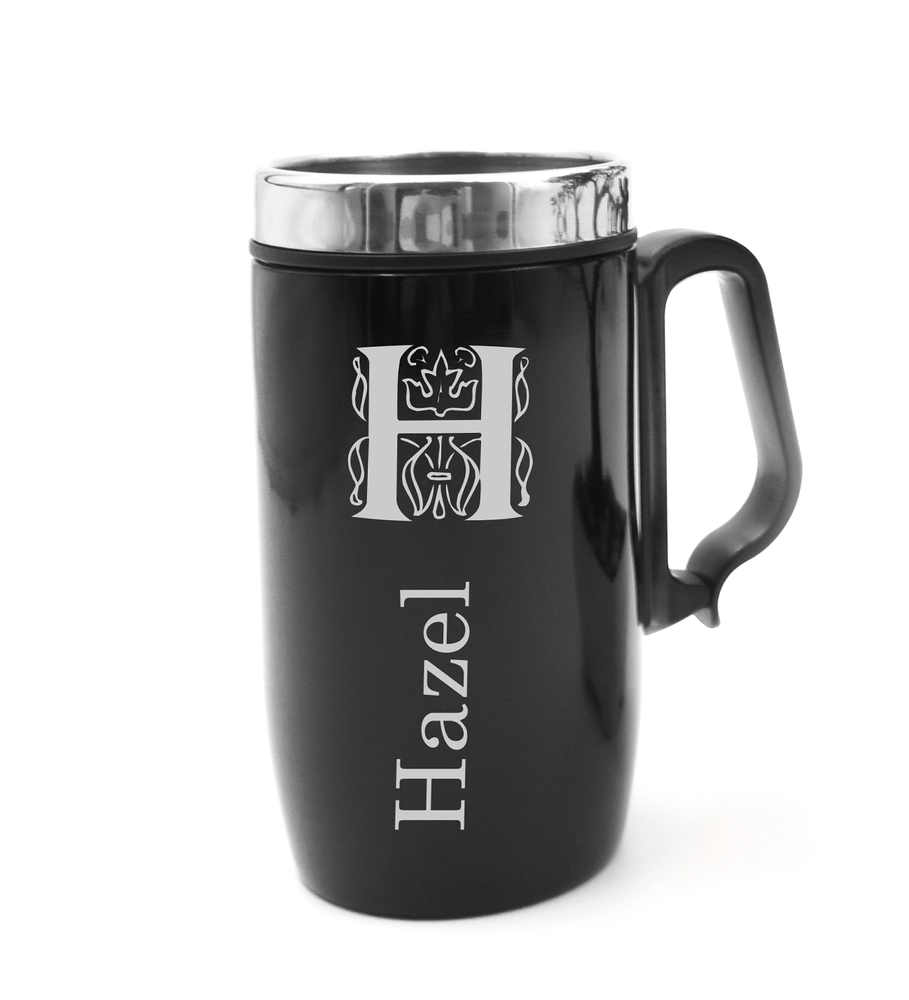 Kişiye Özel Çelik Bardak Termos & Kar Tanesi Kolye