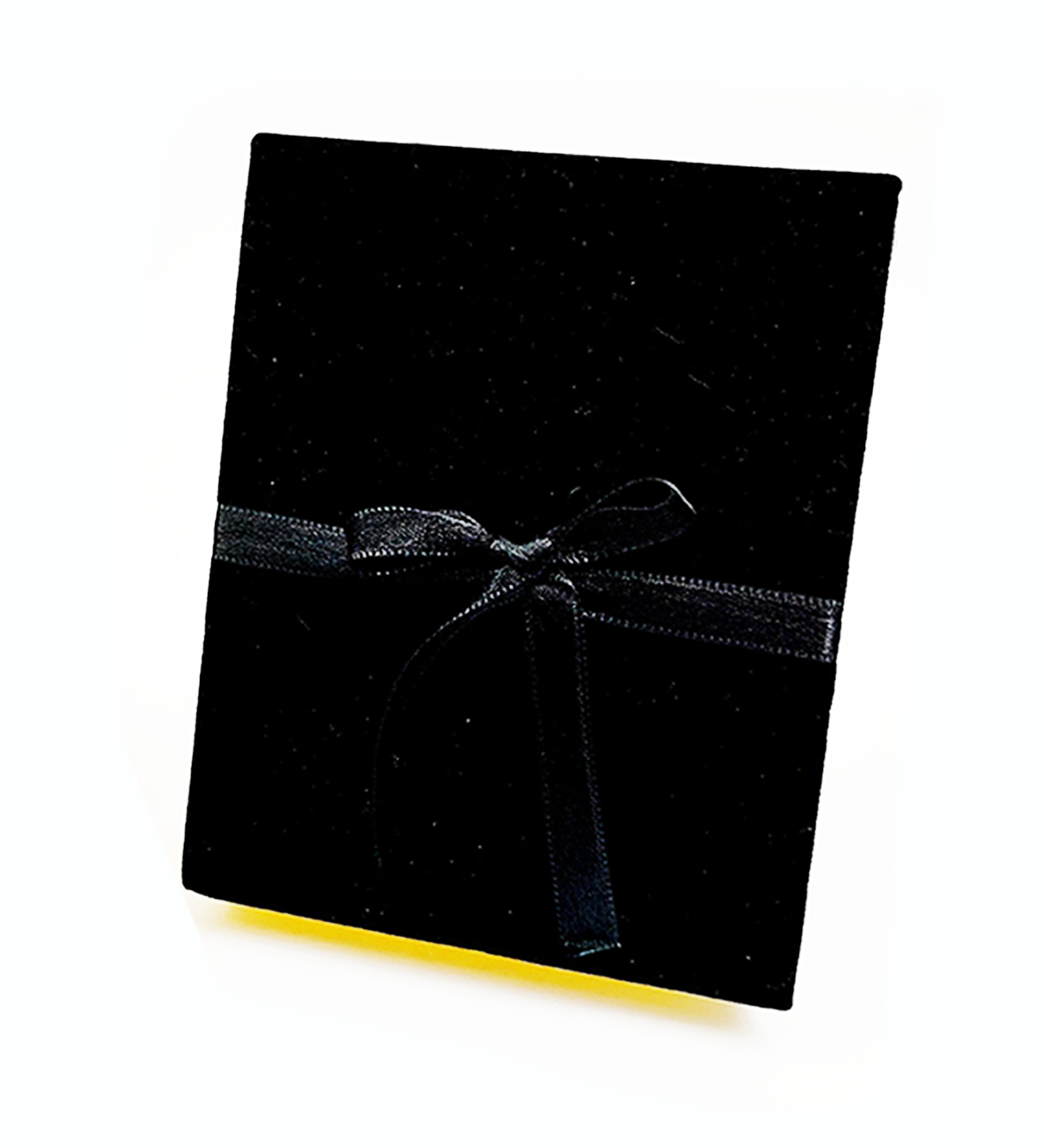 Kadife Kaplamalı Ahşap Kutusunda Sen Benim Dünyamsın Kolye &Kurutulmuş Çiçek Hediye Seti